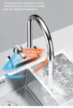 Kitchen Electric Water Tap  Water Heater Temperature Display Cold Heating Faucet Hot Water Faucet Heater - Image 4