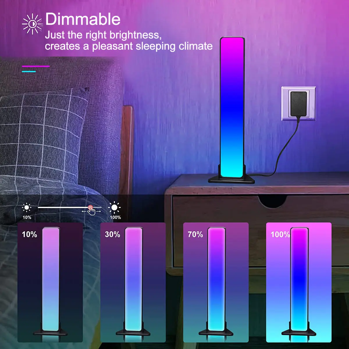 LED Computer Phantom Desktop WIFI Atmosphere Light - Image 6