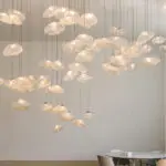 Postmodern Light Luxury Glass Decorative Chandelier - Image 2