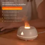 Flame Humidifier Aromatherapy Diffuser 7 Colors Light Home Air Humidifier 130ML USB Room Fragrance Essential Oil Diffuser - Image 4