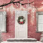 10pcs Christmas Tree Hanging Pendants Acrylic Ice Strip Snow Ceiling Xmas Ornaments New Year Christmas Decoration Home Decor - Image 7
