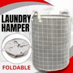 Large Foldable Storage Laundry Hamper Clothes Basket Washing Bag Bin Organizer - Image 3