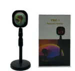 Rechargeable Rainbow Projection Lamp Sunset Lamp Projection Atmosphere Sunset Lamp - Image 4