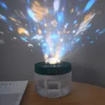 Projection Humidifier Portable Rechargeable Rotating Projection Night Light Bedroom Moisturizing Double Spray Double Fog - Image 2