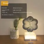 Creative Three-dimensional Rotating Ambience Light Bedroom - Image 3