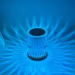 Crystal Lamp Table Lamp Atmosphere Creative Line Small Night Lamp Led Lights - Image 8