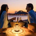 Diamond Crystal Lamp Table Light USB Touch Sensor Bar Table Lamp Dimming Beside Lamp LED Night Light For Restaurant Wedding - Image 4