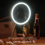 Hanging Dual-purpose Tripod Outdoor Fan Light USB Camping Tent Portable Small Ceiling Fan Camping Fan - Image 2