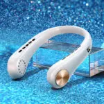 New Mini Neck Fan Portable Bladeless Hanging Neck Rechargeable Air Cooler Mini Summer Sports Fans - Image 5