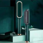 New 2 In 1 Hair Straightener Hot Comb Negative Ion Curling Tong Dual-purpose Electric Hair Brush - Image 10